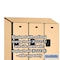 Salsbury Industries Wardrobe Locker, 45" W, 18" D, 76" H, (3) Wide, (6) Openings, Maple 22368MAP - alternate 5